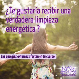 Sesión Limpieza Energética para personas (online)